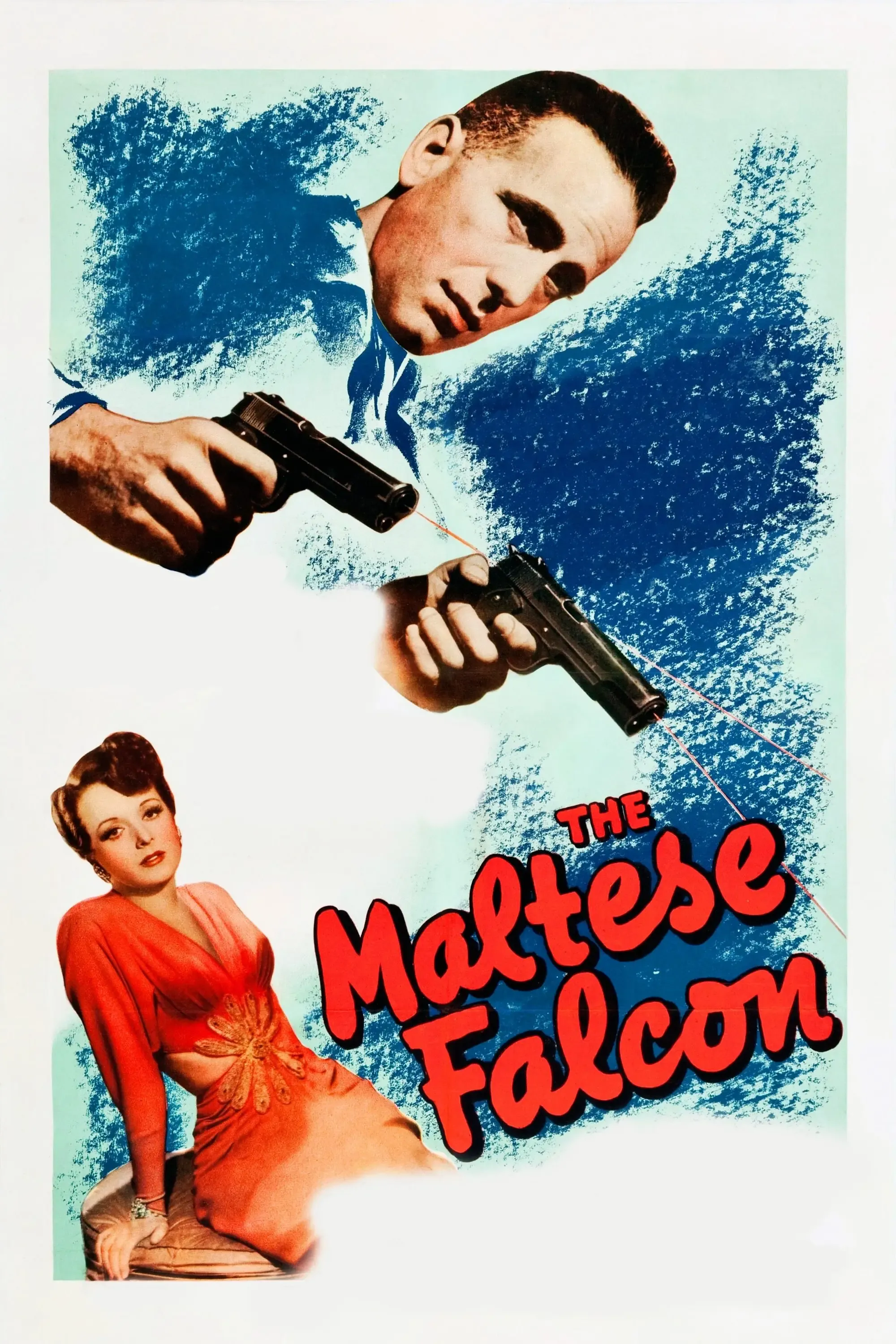 The Maltese Falcon 85th anniversary poster with Humphrey Bogart