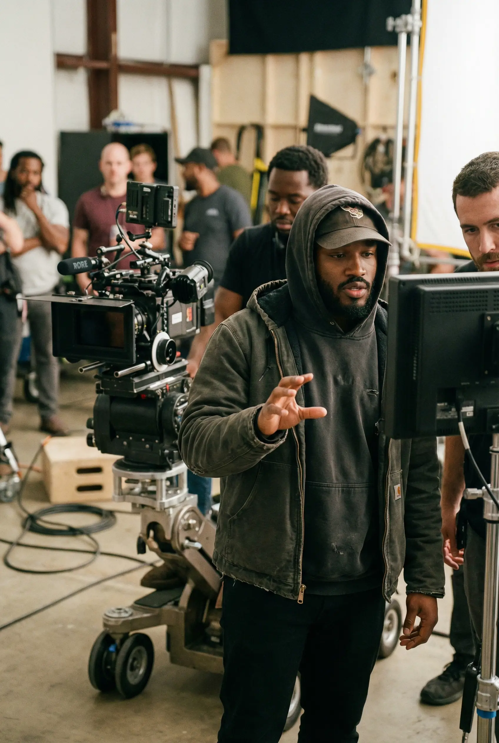 Ryan Coogler on set of Sinners 2026